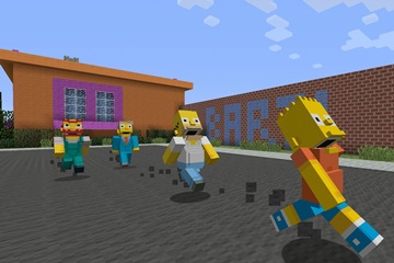 The Simpsons’un içerik paketi Minecraft: PS Edition’a geliyor!