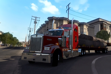 American Truck Simulator haritaları Google Maps’ten