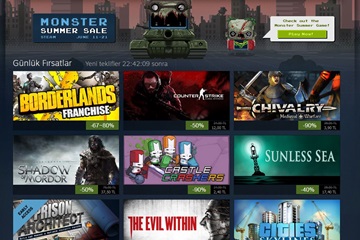 Steam’in yaz indirimleri devam ediyor!