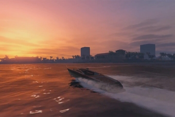 GTA V motoruyla Vice City!