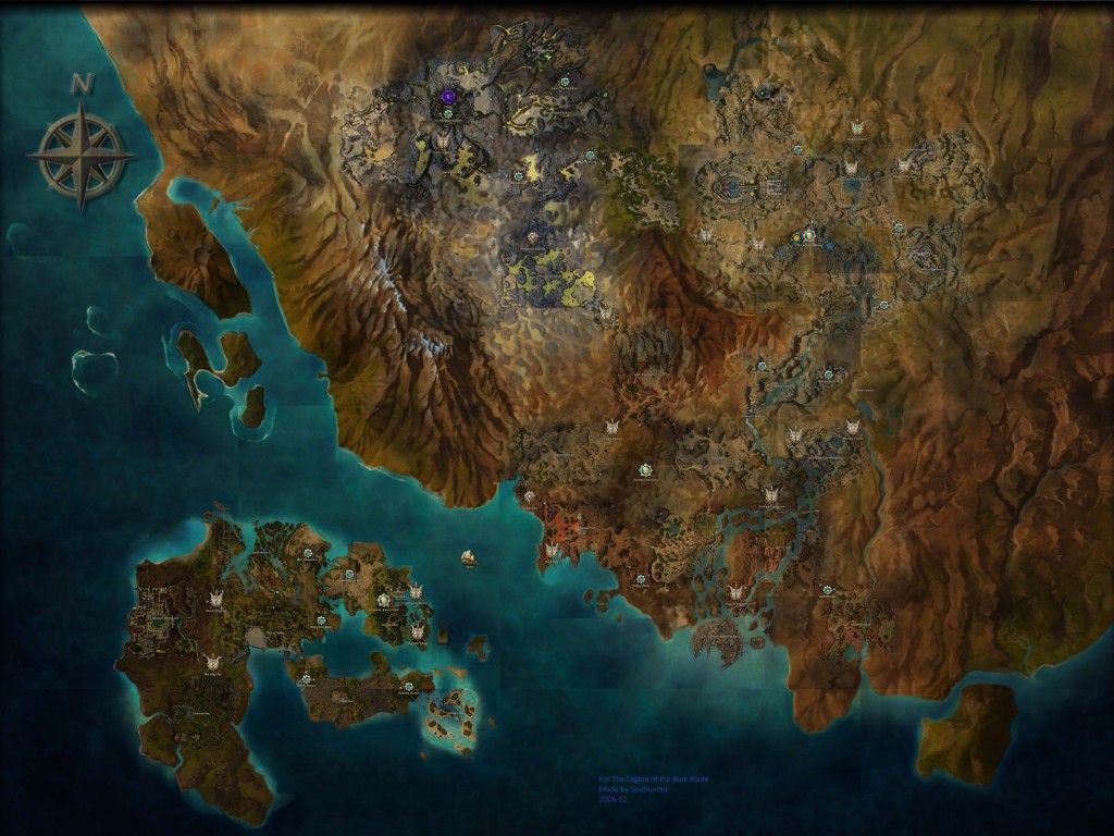 Map of Elona