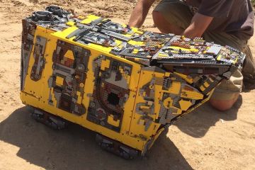 Lego Technic’ten Sandcrawler yapılırsa!