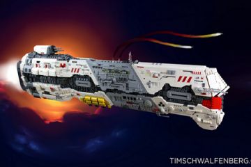 Homeworld’ün Battlecruiser’ı LEGO ile hayat buldu!