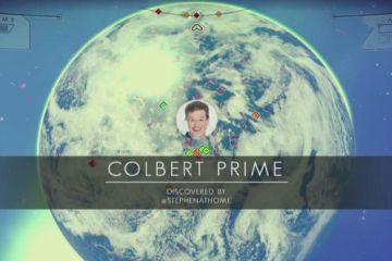 No Man’s Sky’da Stephen Colbert adına yıldız sistemi!