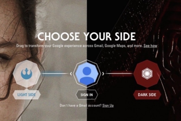 Star Wars’ta tarafınızı seçin ve Google deneyiminiz buna göre değişsin!