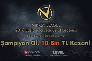 Nikksy League kayıtları devam ediyor!
