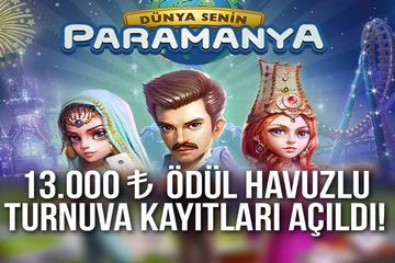 Paramanya’dan 13.000 TL ödüllü turnuva!