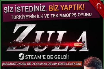 Türk oyunu Zula Steam’de