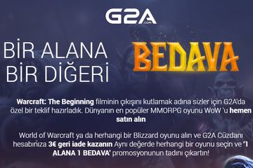 G2A’den bir alana bir bedava!