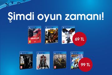 PS4 oyunlarında indirim var!