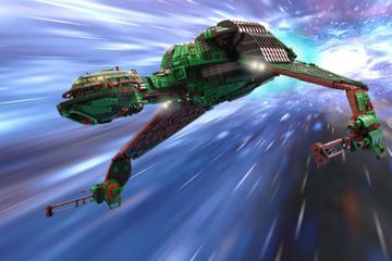 25.000 LEGO’dan Klingon savaş gemisi!