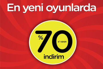 Yüzlerce oyunda büyük indirim!