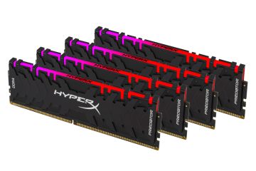 HyperX, Predator DDR4 RGB bellekleri piyasaya sürüyor