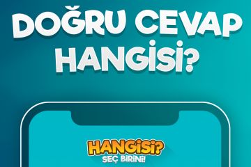 Klasik bir soru cevap oyunundan fazlası: Hangisi? Seç Birini