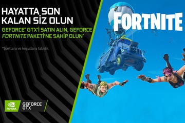 GeForce GTX ile Fortnite bundle kampanyası