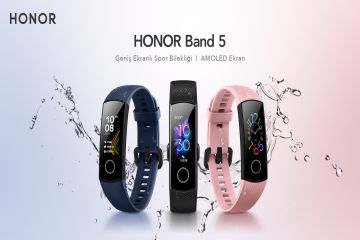 Yeni Sağlık Asistanınız Honor Band 5 Türkiye’de