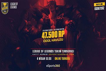 eSports360 Weekend, League of Legends turnuvası başlıyor