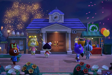 Animal Crossing ikinci yaz güncellemesiyle yaz geceleri havai fişeklerle aydınlanıyor