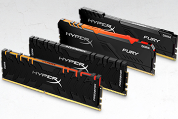 HyperX Predator DDR4 RGB ve FURY DDR4 RGB Bellek Modülleri