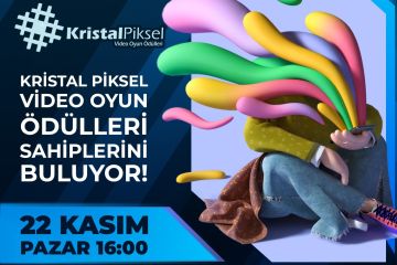 Kristal Piksel video oyun ödülleri 22 Kasım’da!