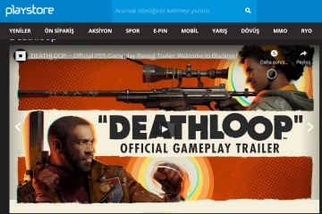 Deathloop için Playstore’da 12 taksit imkanı!