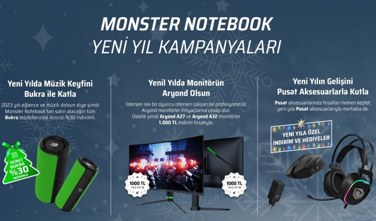 Monster’dan hediyelik ürünlerde yılbaşına özel kampanya