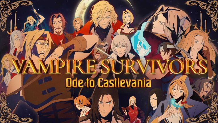 Vampire Survivors ve Castlevania Bir Araya Geliyor